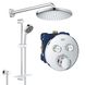 Душова система Grohe Grohtherm SmartControl UA202801R2 з термостатом (хром) 695941 фото 1