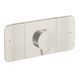 Смеситель для ванны и душа Axor One 45712800 скрытого монтажа с термостатом (Stainless Steel Optic) 871125 фото 1