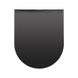 Унітаз підвісний Qtap Robin Rimless (QT1333046ENRMB) з сидінням Slim Soft-close (чорний мат) 384811 фото 5