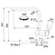 Змішувач для кухні Franke Atlas Neo Sensor 115.0625.525 (індустріальний чорний) 492420 фото 2
