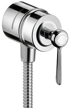 Підключення для душового шлангу Axor Montreux Fixfit 16883000 із запірним вентилем (хром) 135608 фото