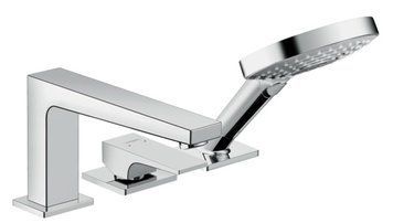 Смеситель для ванны Hansgrohe Metropol 32550000 на 3 отверстия (хром) 160551 фото