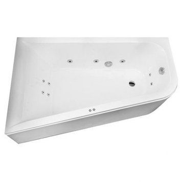 Ванна гидромассажная Am.Pm Inspire 160x100 (W5AW160L1005W1O) левая 152969 фото