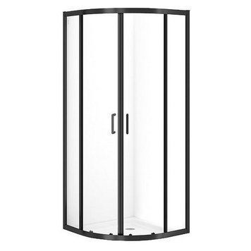 Душевая кабина Cersanit Brasco 80x80 (S168-003) профиль черный/стекло прозрачное 986647 фото