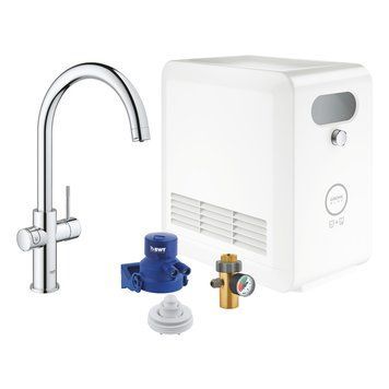 Змішувач для кухні Grohe Blue Professional 31323002 з підключенням питної води (хром) 278600 фото