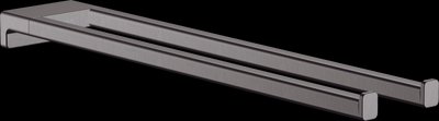 Ріжки для рушників Hansgrohe AddStoris 41770340 (чорний матовий хром) 428197 фото