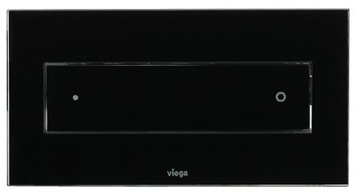 Смывная клавиша Viega Visign for Style 12 (645168) стекло чёрное 141122 фото
