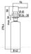 Дозатор для жидкого мыла Emco System 2 3521 001 20 встраиваемый (хром) 282576 фото 2