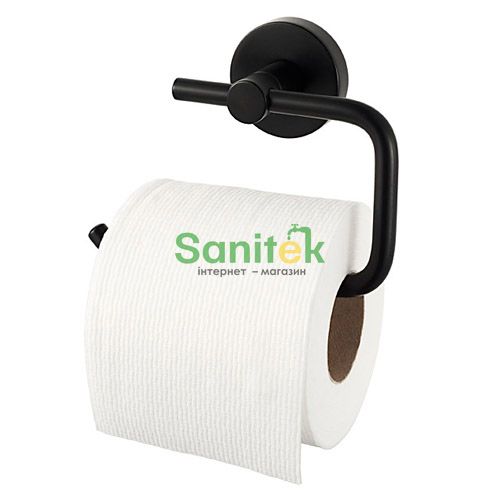 Тримач для туалетного паперу Haceka Kosmos Black 1142258 (чорний) 84511 фото