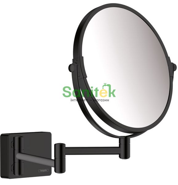 Косметическое зеркало Hansgrohe AddStoris 41791670 (чёрный матовый) 436149 фото