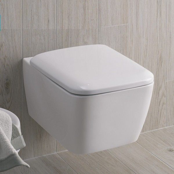 Унитаз подвесной Geberit iCon Square Rimfree 201950000 278334 фото