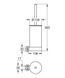Ершик для унитаза Grohe Selection 41076GL0 (холодный рассвет) 538650 фото 3