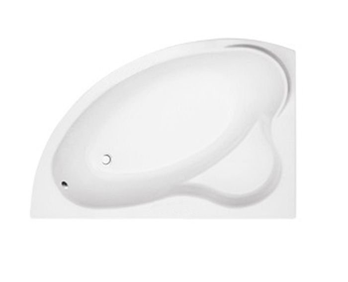 Ванна акриловая Besco Ada 140x90 (WAA-140-NL) без ножек, левая 371208 фото