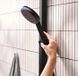 Душевая система Hansgrohe Raindance Alive Q 340/210 1jet EcoSmart ShowerSelect Comfort 24581670 с термостатом (черный матовый) 987222 фото 3