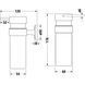 Дозатор для рідкого мила Duravit Starck T 0099354600 (чорний матовий) 412029 фото 2