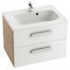 Тумба з умивальником Ravak Chrome II SD 600 (X000000919+XJG01160000) капучино/білий 280476 фото 1