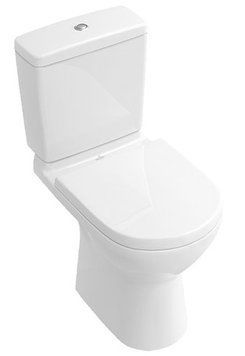 Унитаз-компакт Villeroy&Boch O.Novo 56610101+5760G101 вертикальный выпуск 158228 фото