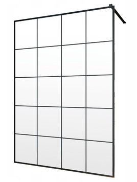 Душевая кабина Radaway Modo New Black II Factory 155 Walk-In (389155-54-55) чёрный профиль/стекло прозрачное 279288 фото