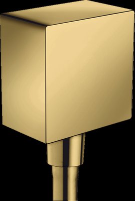 Підключення для душового шлангу Hansgrohe FixFit Square 26455990 (золото) 304736 фото