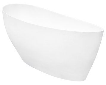 Ванна Besco Keya 165x70 (WMD-165-K) окремостояча з сифоном click clack 371411 фото