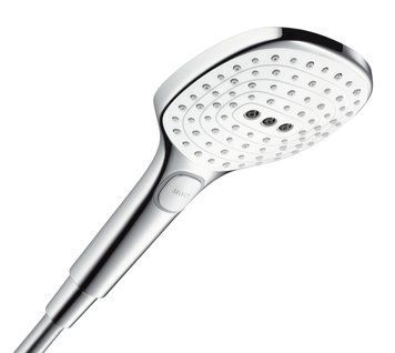 Душова лійка Hansgrohe Raindance Select E 120 3jet 26520400 (3 режими) хром/білий 124868 фото