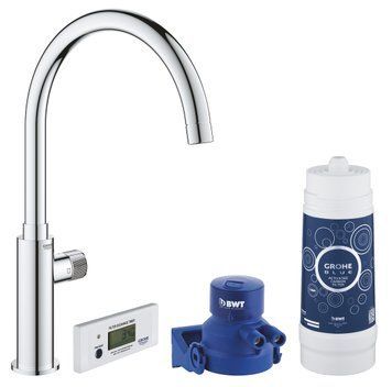 Змішувач для кухні Grohe Blue Pure Mono 30387000 для питної води (хром) 308088 фото