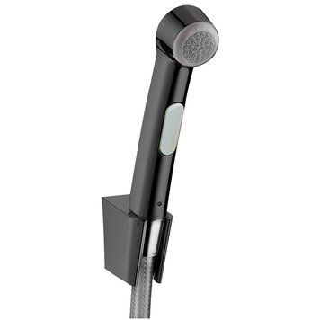 Гигиенический душевой набор Hansgrohe 32129340 (чёрный матовый хром) 271339 фото