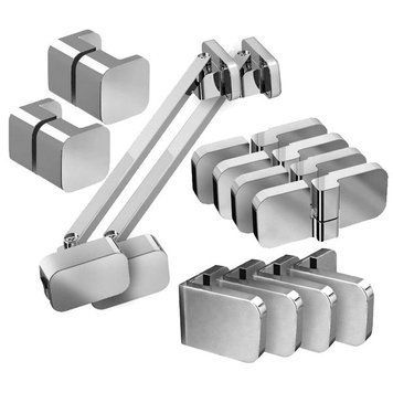 Крепление душевой двери Ravak Brilliant B-SET для BSRV4-100/BSKK4-100 (D01000A074) 116836 фото