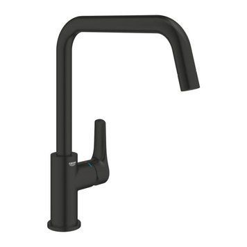 Змішувач для кухні Grohe Eurosmart 305672430 (чорний матовий) 873078 фото
