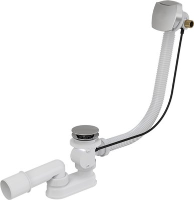 Сифон для ванны Riho 560100394 с наполнением воды через перелив (длина 60см) 282035 фото