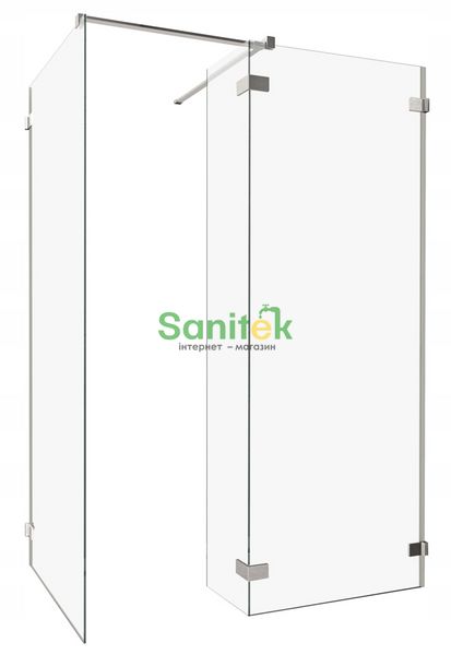 Боковая стенка Radaway Euphoria Walk-In W2 100 (383122-01-01) профиль хром/стекло прозрачное 208963 фото