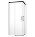 Душова кабіна Radaway Idea Black KDD 110x110 (387063-54-01L+387063-54-01R) чорний профіль/скло прозоре 281913 фото 1