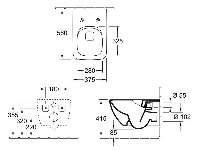 Унітаз підвісний Villeroy&Boch Venticello DirectFlush 4611R001 157999 фото