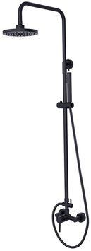 Душевая система Besco Decco/Illusion BP-DIN-CZ (чёрный матовый) 492352 фото