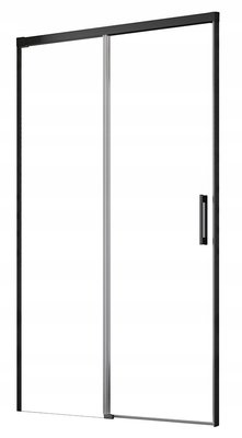 Душевая дверь Radaway Idea Black DWJ 160 L (387020-54-01L) чёрный профиль/стекло прозрачное 279285 фото
