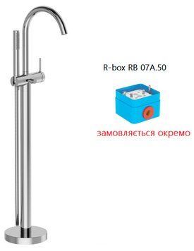 Смеситель для ванны Ravak FM 082.00CR X070436 напольный (хром) 909807 фото