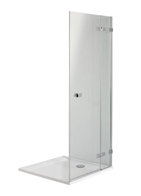 Душові двері Kolo Next 90 (HDRF90222003R) сріблястий профіль/скло прозоре Reflex (права) 153203 фото