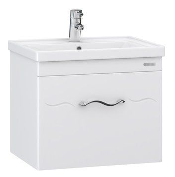 Тумба с умывальником Sanwerk Mindal Air 60 (MV0000755) белая 159765 фото