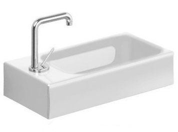 Умивальник Kerasan Cento 45x25 см 353701L (лівий) 266950 фото