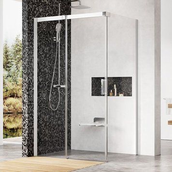 Душевая кабина Ravak Matrix MSDPS-100x80 L (0WLA4C00Z1) полированный профиль/стекло Transparent (левая) 152023 фото