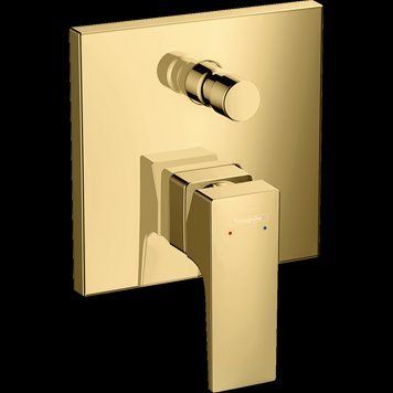 Смеситель для ванны и душа Hansgrohe Metropol 32545990 скрытого монтажа (золото) 305129 фото