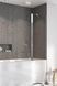 Шторка для ванни Radaway Nes 8 PND II 110 R (10088110-01-01R) профіль хром/скло прозоре права 507604 фото 1