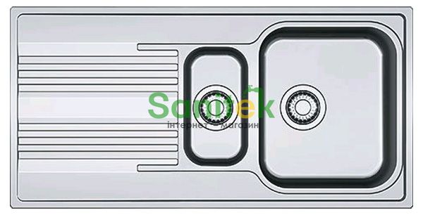 Кухонна мийка Franke Smart SRX 651 (101.0368.322) полірована 163233 фото