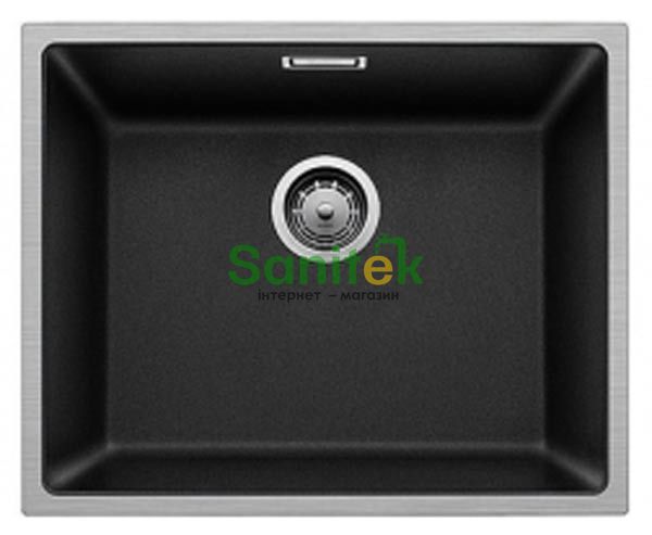 Кухонная мойка Blanco Subline 500-IF SteelFrame (524107) антрацит/нержавеющая сталь 128997 фото