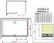 Душевая кабина Radaway Premium Plus DWJ+S 140x100 (33323-01-08N+33423-01-08N) профиль хром/стекло коричневое 265240 фото 3