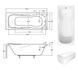 Ванна акриловая Besco Majka Nova 160x70 (WAM-160-PK) без ножек 371424 фото 2