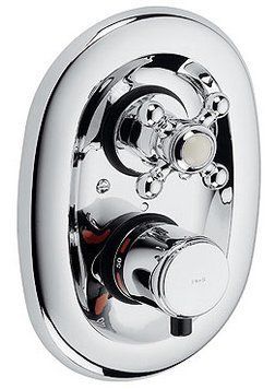 Смеситель для душа Kludi Adlon 517200520 скрытого монтажа с термостатом (хром) 56100 фото