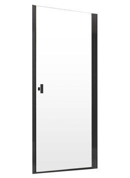 Душові двері Radaway Nes Black DWJ I 80 R (10026080-54-01R) чорний профіль/скло прозоре 280770 фото