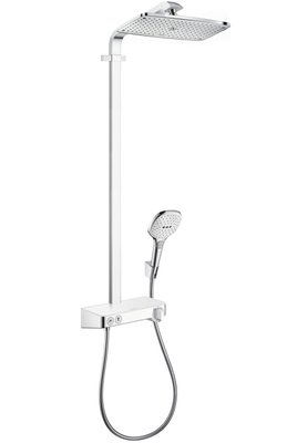 Душова система Hansgrohe Raindance Select E 360 1jet Showerpipe 27288000 з термостатом (хром) 124957 фото