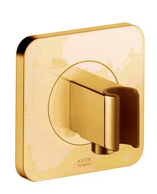 Підключення для душового шлангу Axor Citterio M 36724140 з тримачем (бронза) 261917 фото